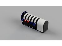 Modular throttle quadrant for flight simulators by emoldovan