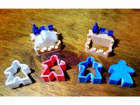 Rifraf 3D Carcassonne Expansion 8: Bridges, Castles, and Bazaars by Srifraf