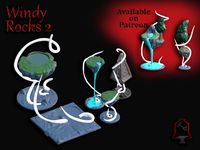 OpenFoliage Windy Rocks Set 2 by BellForged