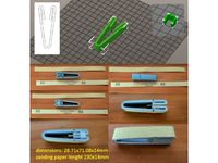 Simple sandpaper holder by kresimir
