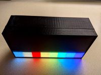 Adafruit 64x32 RGB LED Matrix modular case by dlongley