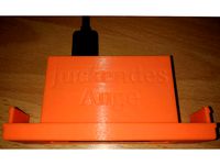 three and a half inch panel for PC and Transcend TS-RDF9K Cardreader by juckendesAuge