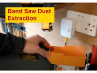 Dust Extraction Port for Band Saw by simontelescopium