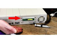 Tandy 1000 EX/HX rear blank cover by MrLurch