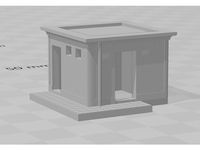 Electriciteitshuisje Leiden by AlfredMolenaar