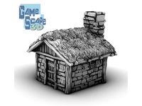 Simple Stone Shack and Thatch *Complete Item* *Promotional** by GameScape3D