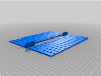 Organiseur de Tiroir 220x95mm x2 + Clip de jonction by ArnSchou59