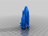 Low poly space shuttle by cocomocolive