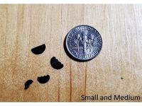 Brim Alternative - Adhesion Tabs  by TheViralDIY