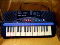 Black Piano Key Casio Magical Light for Kids by shoemaker88