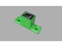V-slot LED Rocker Switch Mount (15 x 21mm) for Extrusion - Ender and Others by 4cpus4me