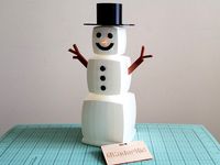 Blocky the Snowman by coderkid