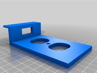 Outlet cover with charging shelf by Sharris316