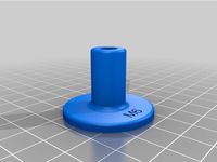 Tap Guide - 3D printed "top hats" by invertbob