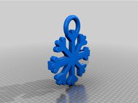 Christmas Tree Decor - Snowflake - Humbug! by carlh2018