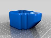 Nema23 Endcap GX16 CNC by Hackbert