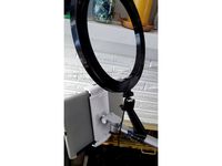 Tablet Stand Ring Light Adaptor by dereksrose