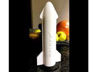 SpaceX Starship Salt Shaker by nusso