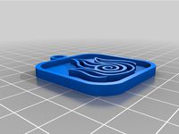 Avatar the Last Airbender Four Nations Keychains/Ornaments by dungeonsandscouts