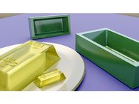 Gold Bar Jelly-Mould/ Jello-Mold [Gold Mould] (DMcG) by gnamp