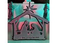 Jesus Birth Wall mounted by miguelonmex