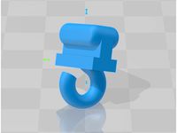 Curtain slider hook KVARTAL by MarcMi