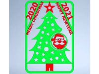 Christmas postcard 2020-2021 by DIYhans