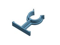 Water Barrel Hose Bracket by markus_wankus