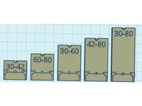 NGFF NVME M.2 Length Extended Adapter 2230 2242 2260 2280 Bracket Card Plate by DOGbyteComputers