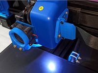 V2 Artillery SW X1 and Genius sliding cable strain relief by Maslerbotics