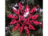 trump flake 2020 ornament by jeffofwa