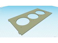 Lian Li PC-O11 Front for three 120mm fans by einfachpatte