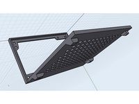 NR200/NR200P ATX PSU high mounting bracket modified. by Tbates0805