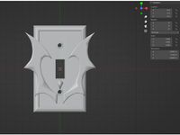 Fright Switch (Horde symbol light switch plate) by LunaReed