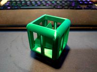pyramid puzzle (hollowed to save material) by lammatt