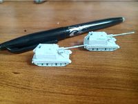 2S19 MSTA SP Artillery (1:216 Scale) by cpangracs