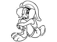 Lola bunny stencil 2 by Longquang