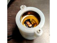 Minimalist Mounting Shell for E26 E27 Standard Screw-in Socket by Blargedy