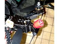 TBS Crossfire Immortal T and VTX Antenna Mount for URUAV UR14 by csfnox
