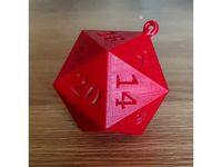 D20 Christmas Tree Bauble by GeekyAndDangerous