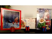 Christmascard holder by opheophe