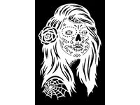 2D sugar skull girl by Longquang