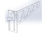 Ender 3 Bed Level Relocator by NashMakes