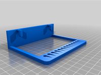 Wire Holder for Ikea Skadis Pegboard by lhomem