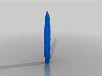 Arya Dragonglass Blade Low Poly by wolfhagendesign