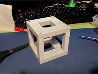 outer cube for the excaliburr puzzle with M3 screw hole for easier reset by lammatt
