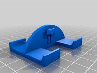 Double Sided Phone Clip for Concept 2 PM5 by lewis8866554433