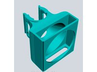 E3D 40x40 fan duct by Roudoud