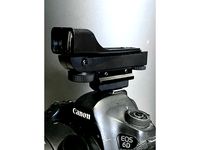 DSLR Hotshoe to 20mm Picatinny Adapter by astronoob_com