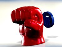 Fight The Power Pencil Holder by into3D